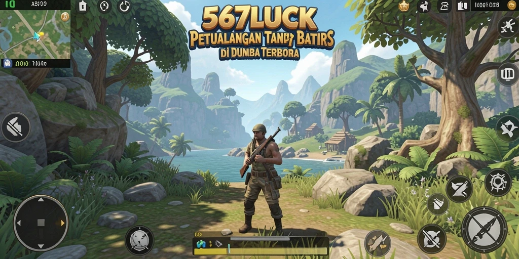 Tampilan gameplay <strong>567LUCK</strong> yang menakjubkan dan penuh warna.