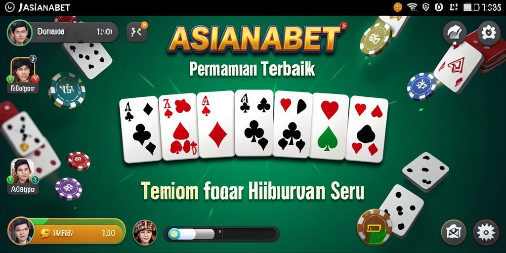 Tampilan gameplay Domino yang menarik dan seru.