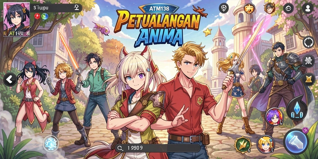 Tampilkan gameplay seru dan karakter ikonik dari ATM138.