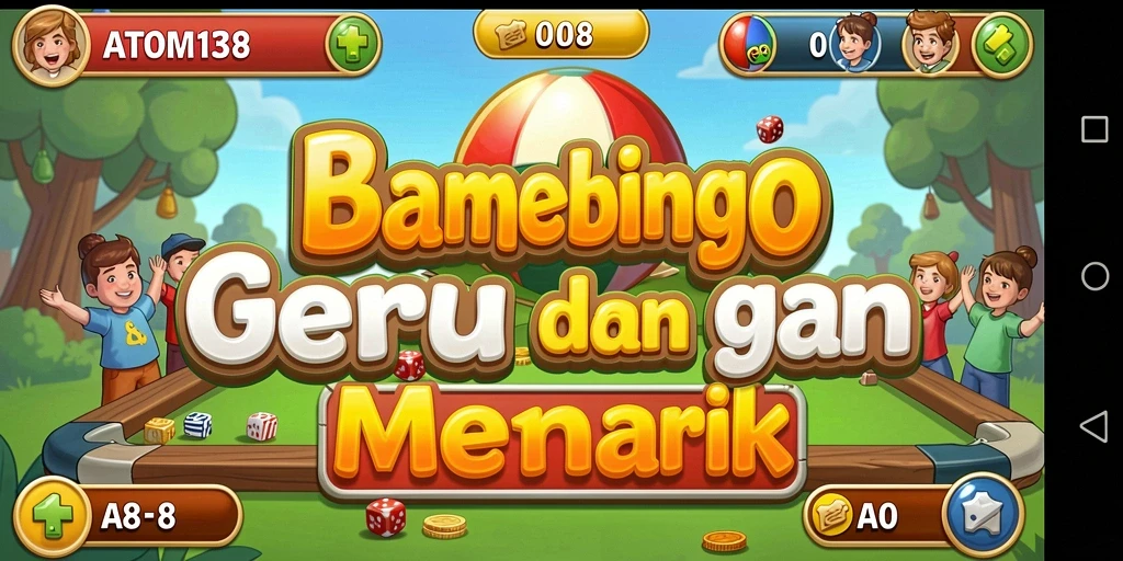 Tampilan gameplay seru di ATOM138 dengan banyak pemain Bingo.