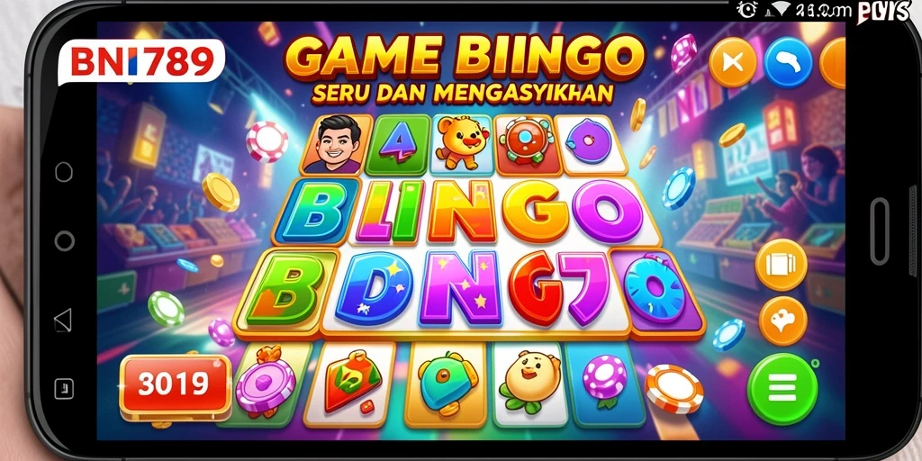 Tampilan gameplay seru dari BNI789 menghadirkan keseruan Bingo.