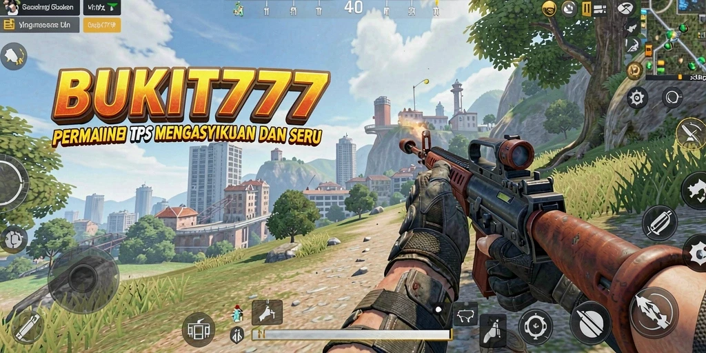 Screenshot gameplay BUKIT777 menampilkan aksi seru dalam TPS.