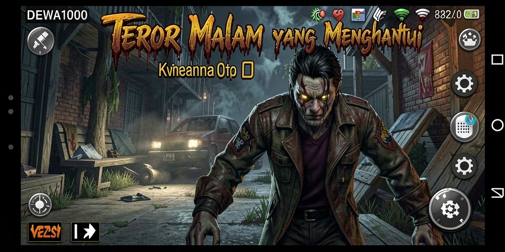 Gameplay mendebarkan DEWA1000 dengan elemen Horror yang intens.