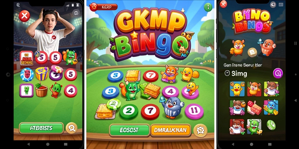 Tampilan gameplay seru KKRP dengan interaksi Bingo.