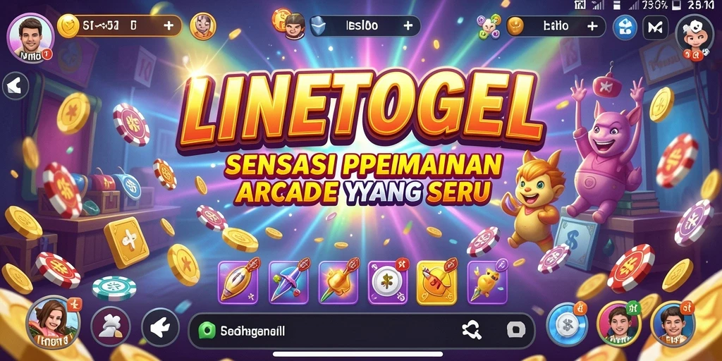Tampilan gameplay menarik dengan angka dan grafik yang dinamis.