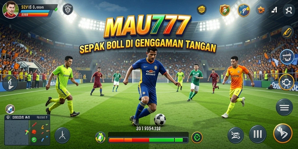 Tangkapan layar gameplay penuh aksi dari MAU777.