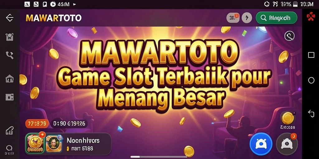 Tampilan gameplay slot yang seru dan penuh warna di MAWARTOTO.