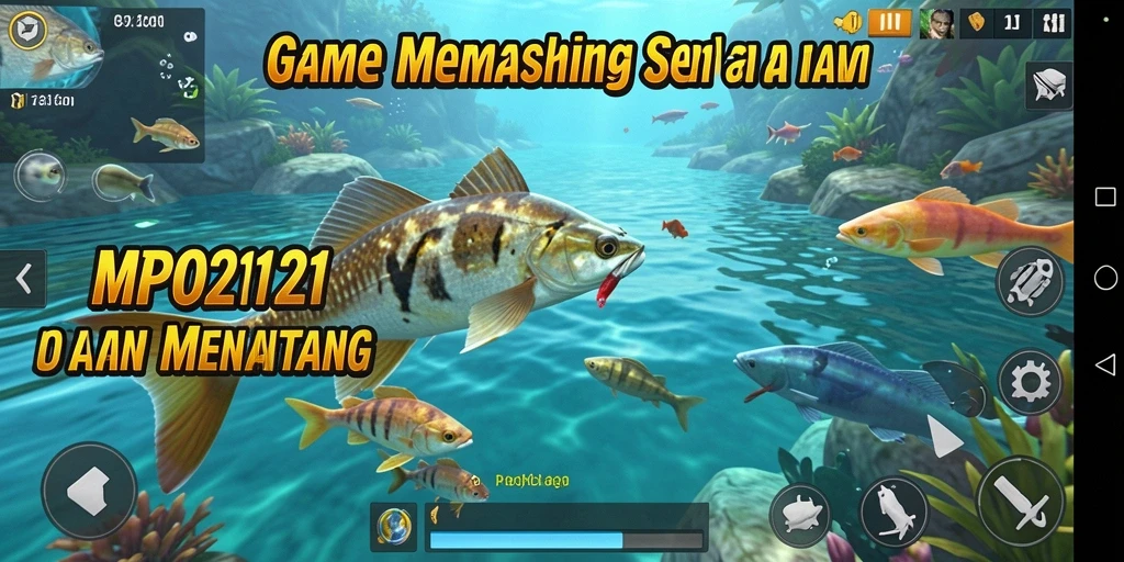 Tangkapan ikan yang menakjubkan dalam gameplay MPO2121.