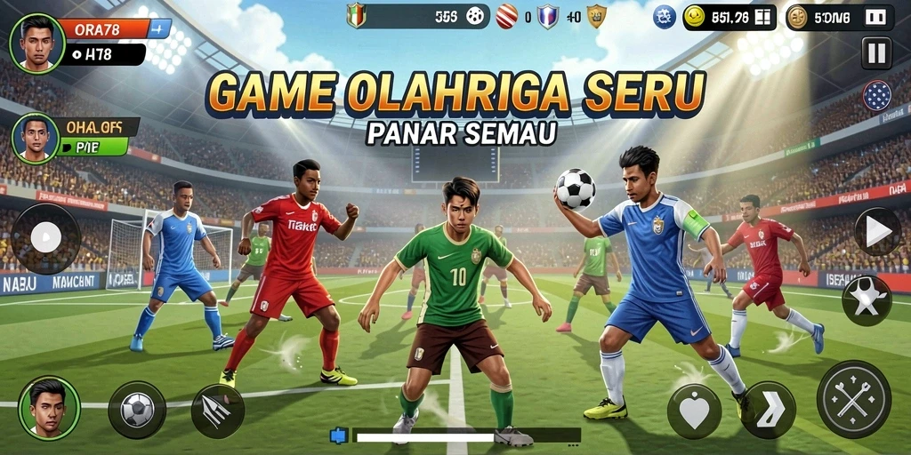 Tampilan luar biasa gameplay dari ORA78 yang penuh aksi.