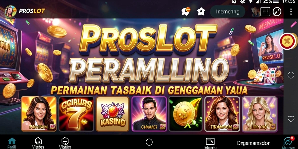 Tampilan gameplay PROSLOT yang seru dan mengasyikkan.