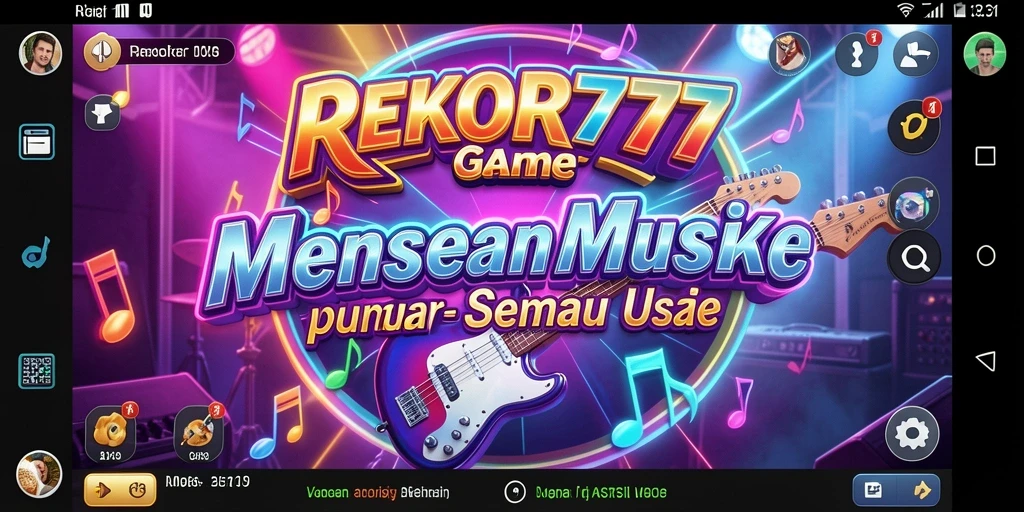 Tampilan gameplay dari REKOR777 yang menyenangkan dan interaktif.