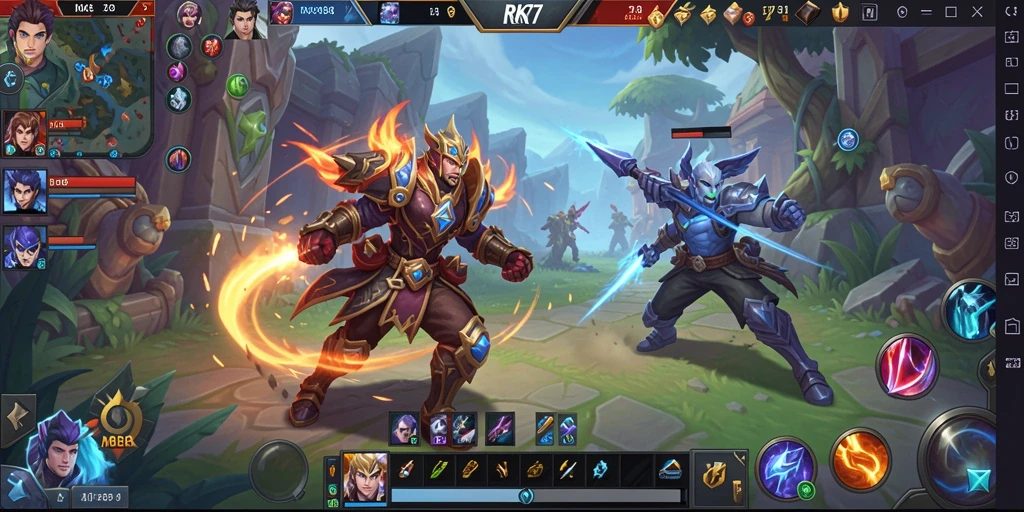 Gameplay seru dan visual menawan di RK77.