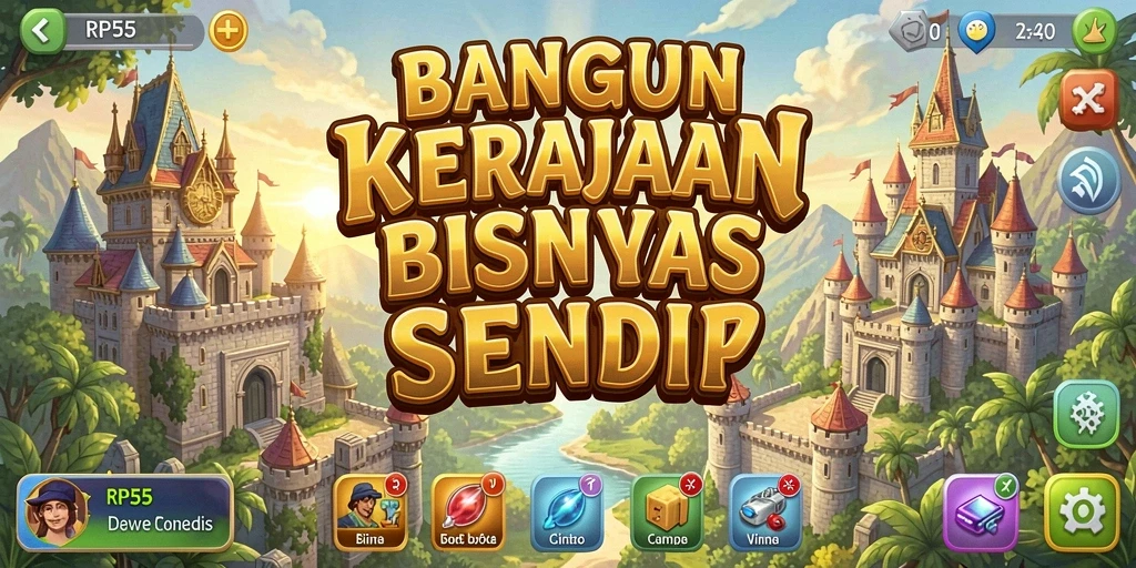 Tampilan gameplay RP55 yang menarik dan strategis.
