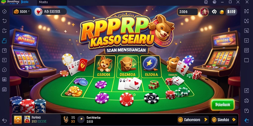 Tampilan gameplay seru RPRPRP di kasino digital.