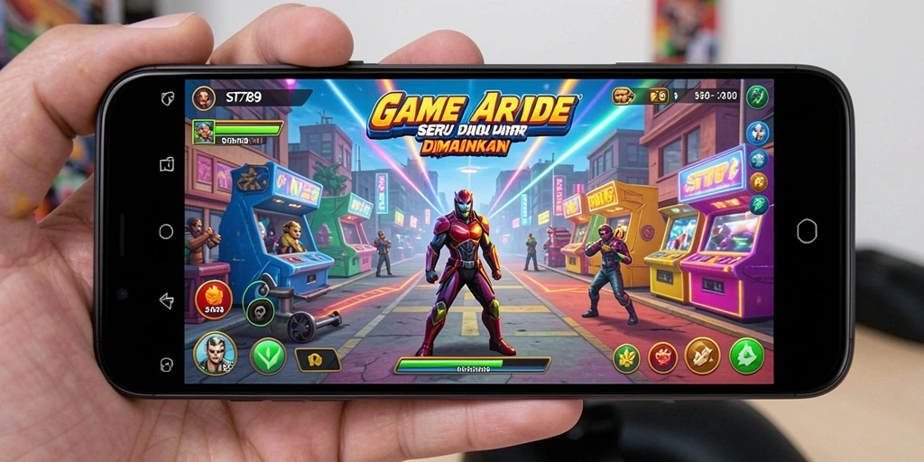 Tampilan gameplay seru dari ST789 yang penuh tantangan.