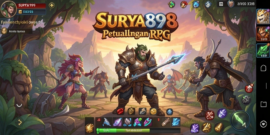 Tampilan screenshot dari gameplay seru SURYA898 yang mengagumkan.