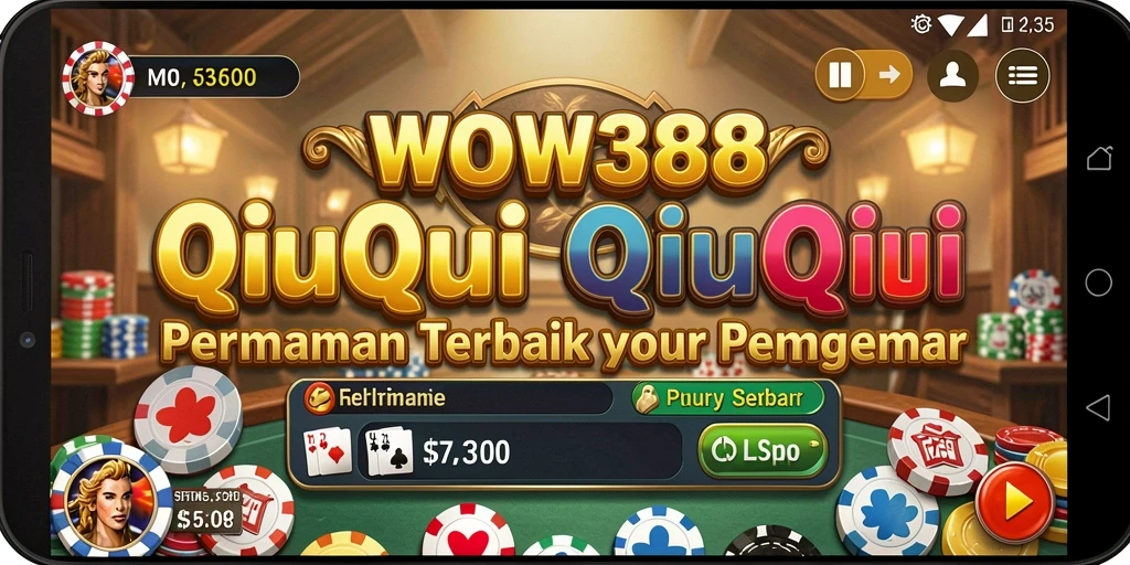 Tampilan gameplay seru pada aplikasi WOW388.