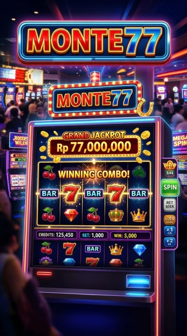 Screenshot fitur unggulan dari monte77 yang menunjukkan keamanan aplikasi.